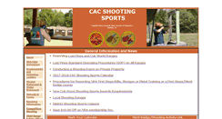 Desktop Screenshot of cacshootingsports.org